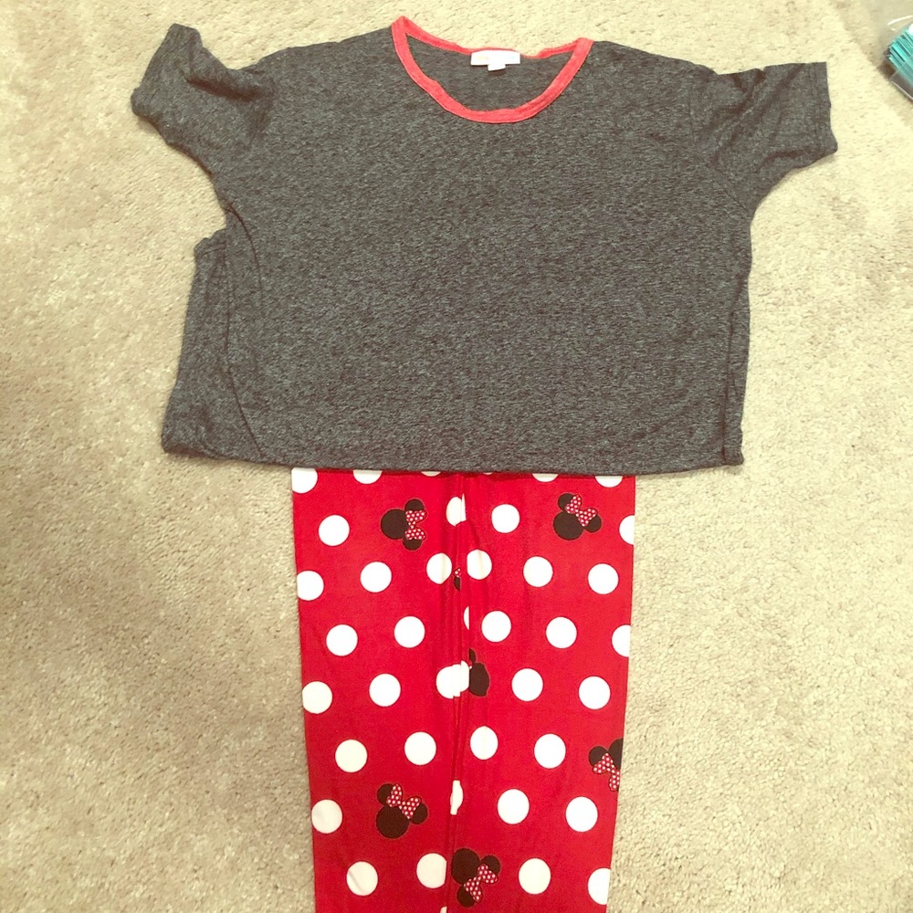 Kids Lularoe Disney outfit
